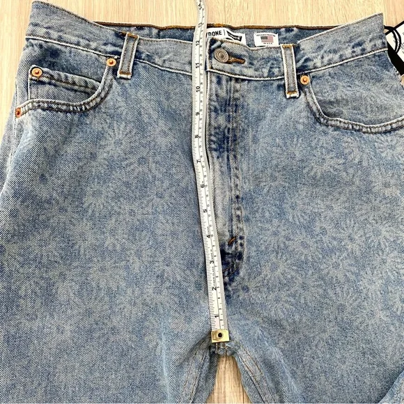 ReDone Levi’s Collection 70s Indigo Daisy Straight Denim Jeans Sz 27